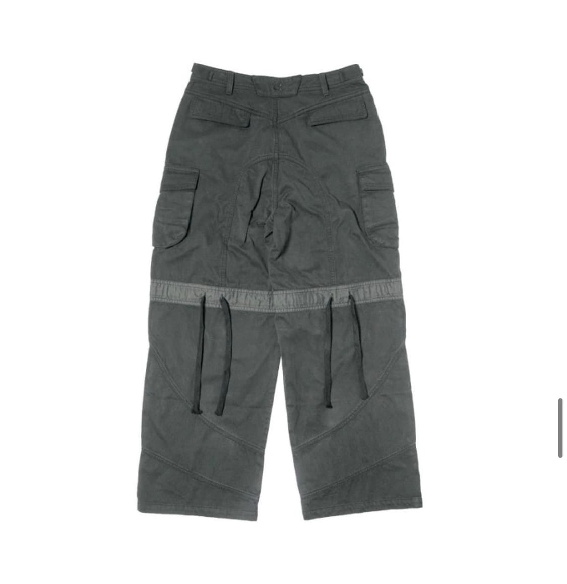 SUU WASHED POCKET PANTS ASH KHAKI 상품이미지3