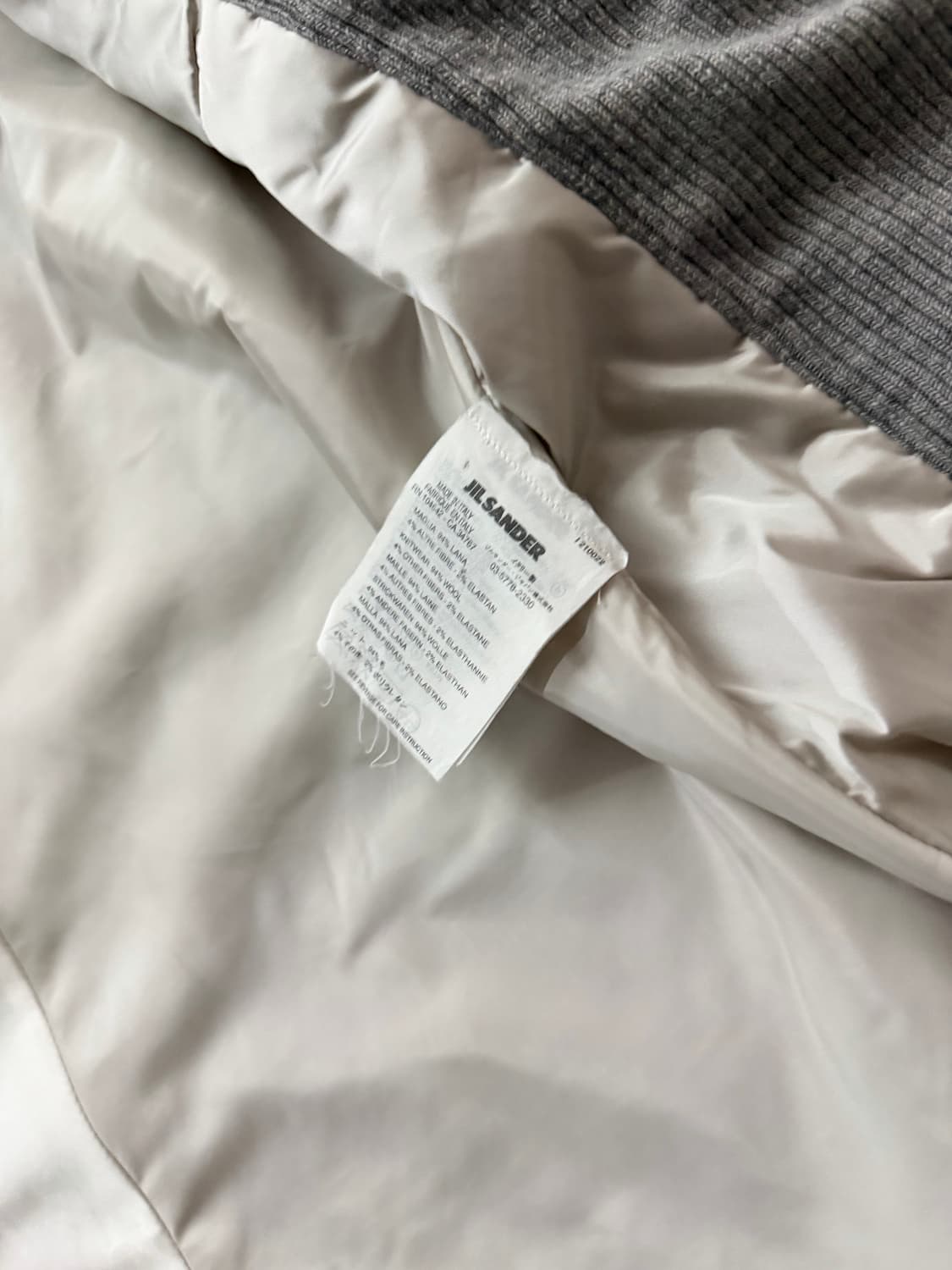 질샌더 by 라프시몬스 레이어드 점퍼 상품이미지10