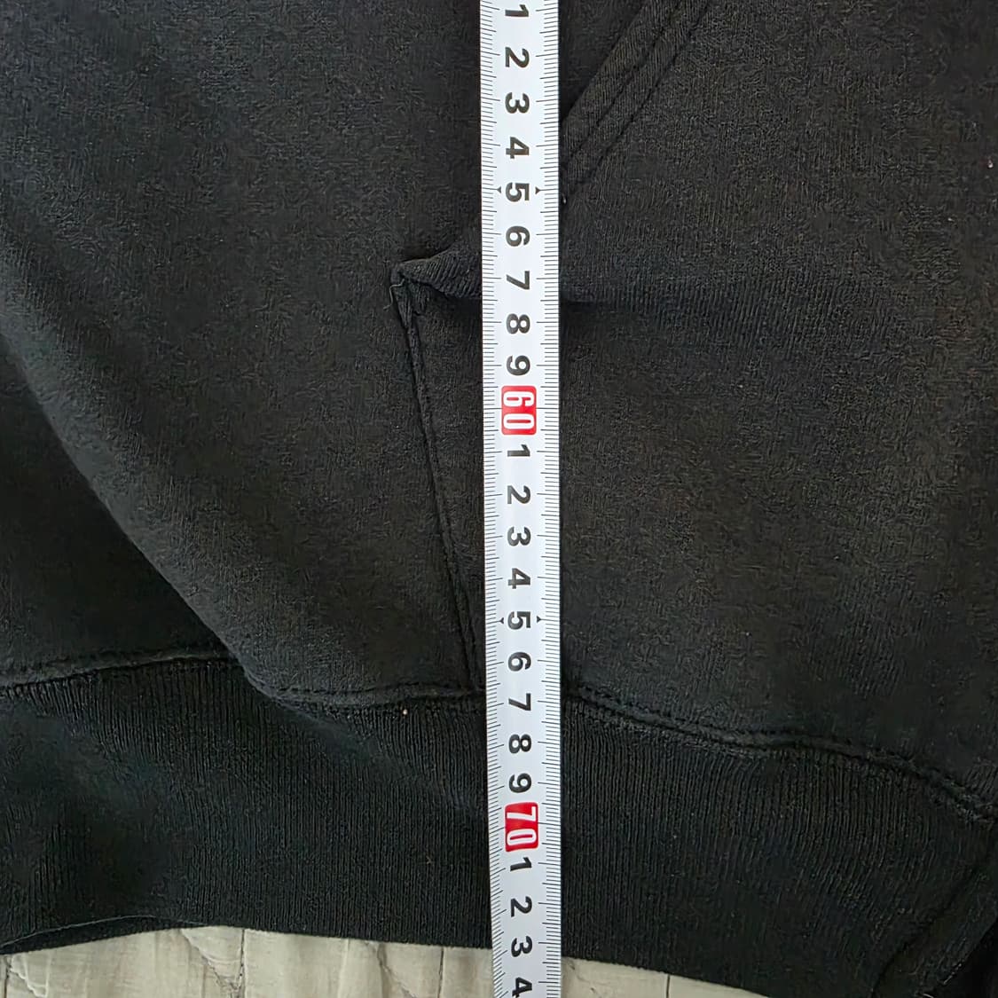 [XXL] 90s USA 빈티지 러셀 애슬레틱 후드집업 블랙 트래쉬드 상품이미지8