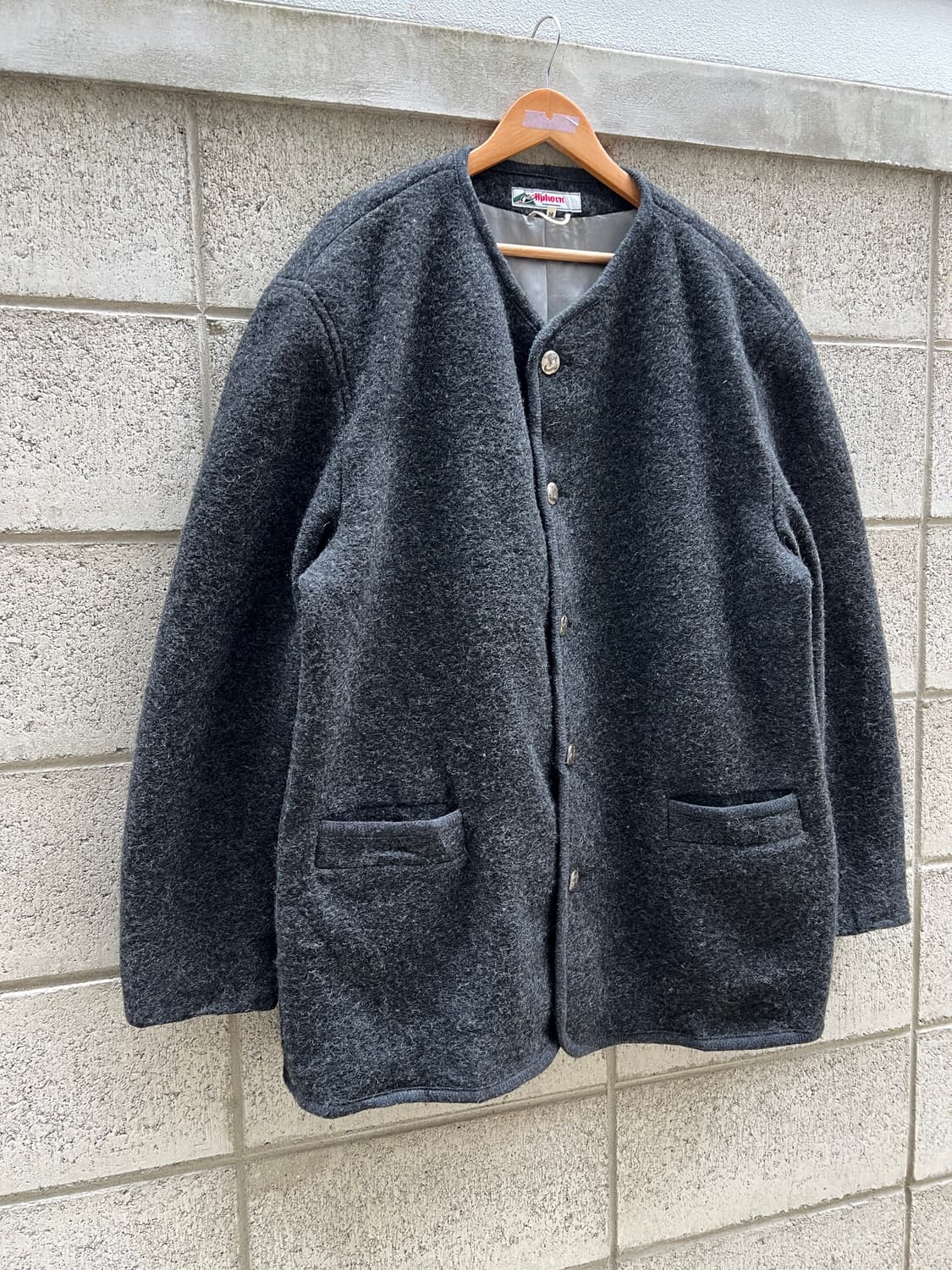 VINTAGE ALPHORN BOILED WOOL 빈티지보일드울자켓 상품이미지4