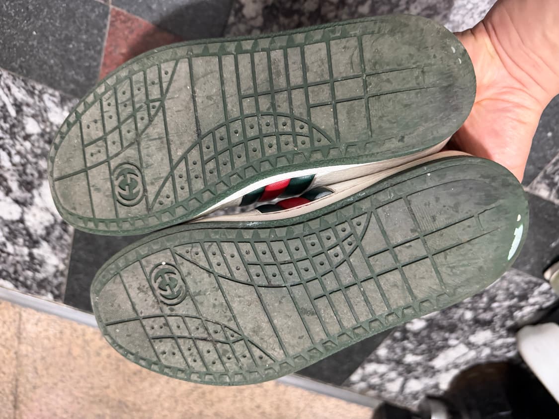 GUCCI 구찌 레더 가죽 스니커즈 운동화 270 상품이미지8
