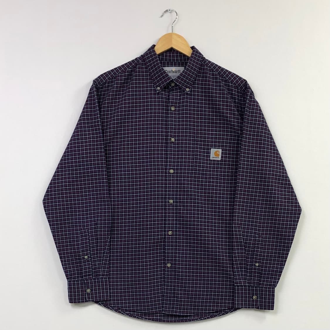 105 칼하트 체크 워크 셔츠 상품이미지2