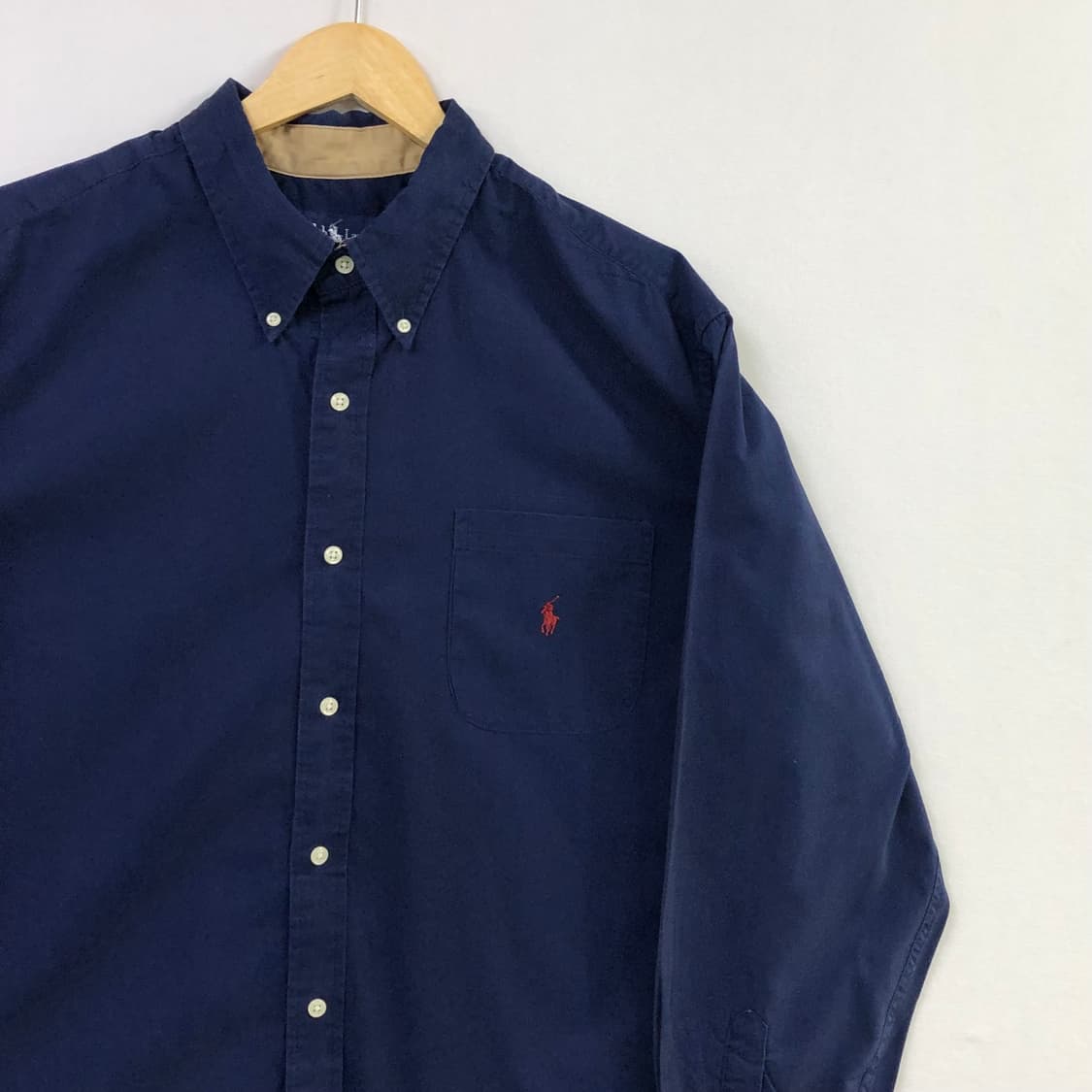 Xxl 폴로 솔리드코튼 셔츠 상품이미지1