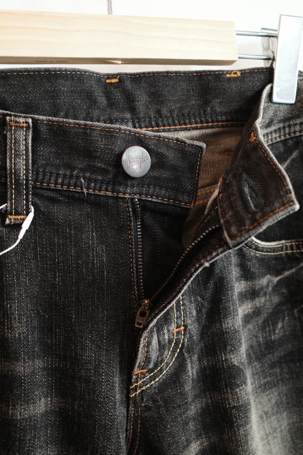 Wrangler 랭글러 흑청 데님팬츠 (29인치)  상품이미지3