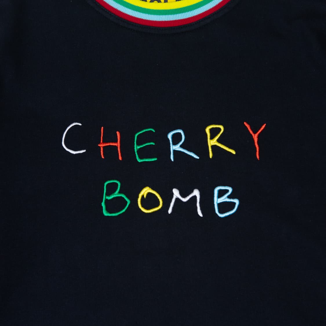 [Rare] 2016FW 골프왕 체리밤 스웻 셔츠 블랙 상품이미지3