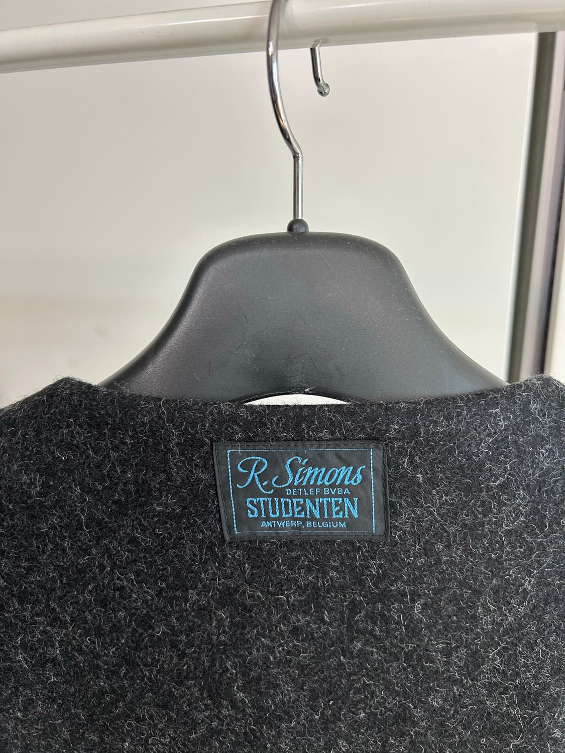 라프시몬스 카라리스 울 멜톤 코트 상품이미지8