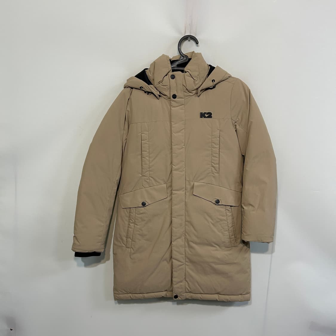 K2 여성 구스다운 롱패딩 90 베이지 상품이미지1