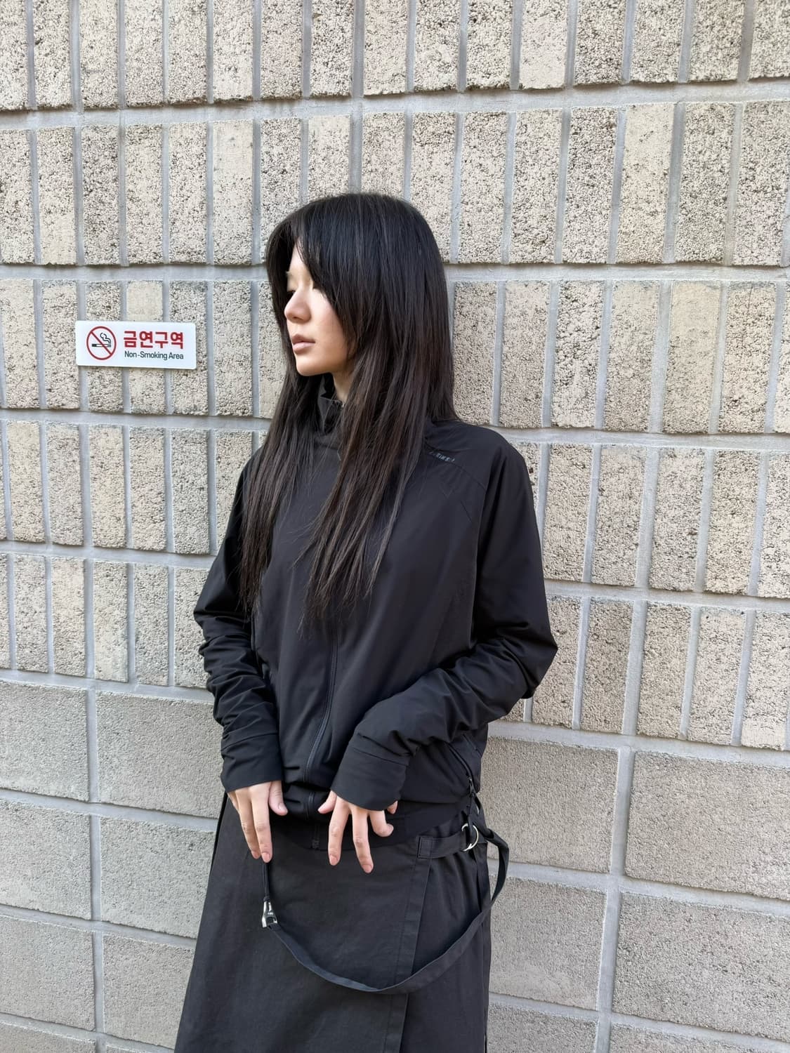 혜인서 올 블랙 매쉬 져지 상품이미지9