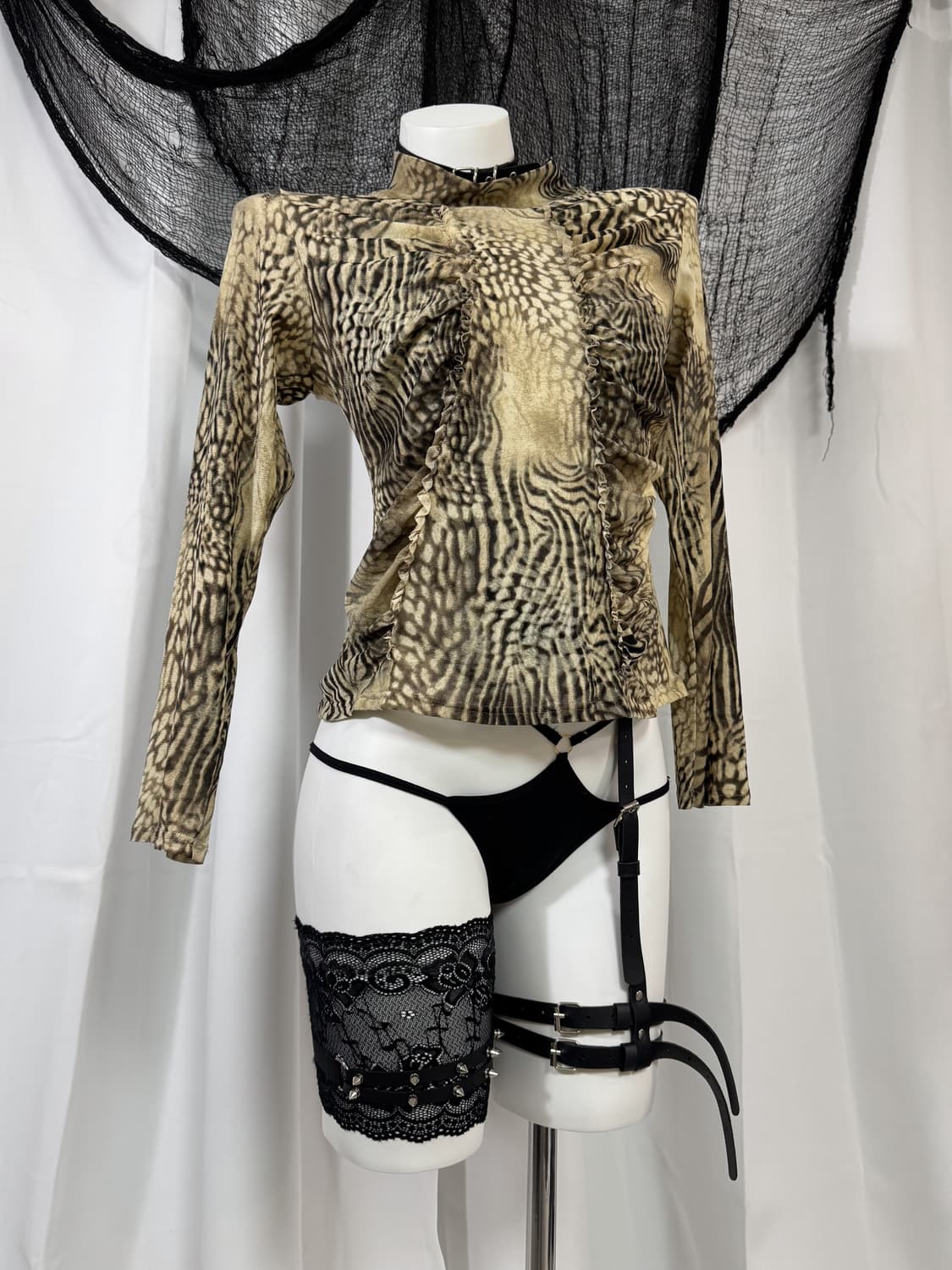 printing shirring t-shirt 상품이미지1