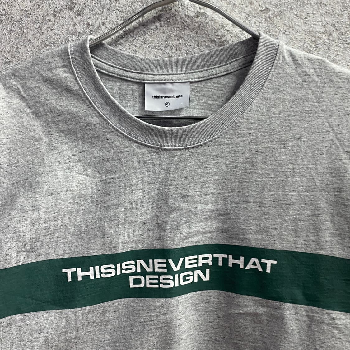 디스이즈네버댓 디자인 미들로고 롱슬리브 B3701 상품이미지3