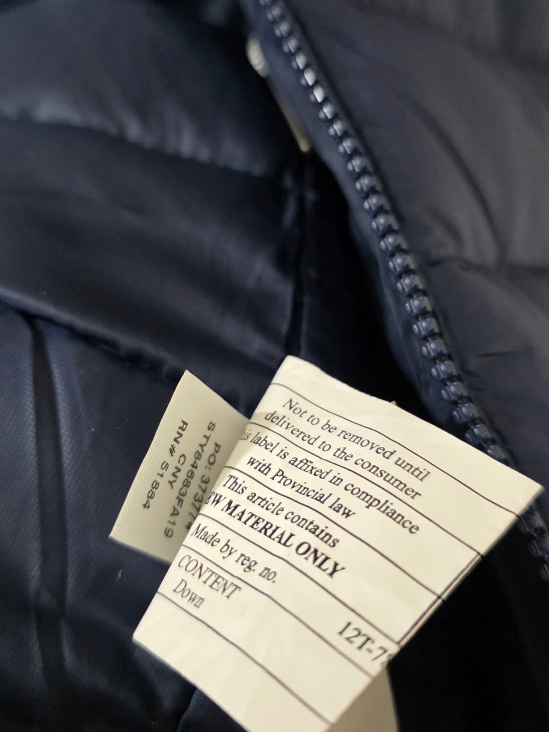 거의새거) 정품 파타고니아 여성 경량 패딩 네이비 S 상품이미지10