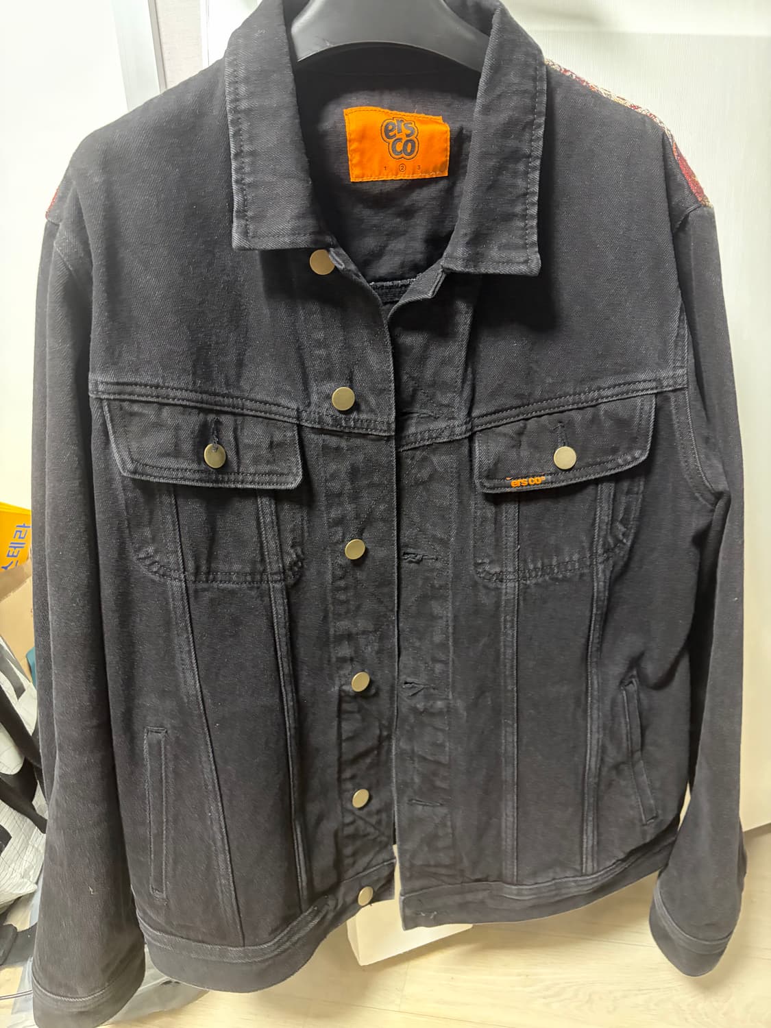 이알에스코 데님자켓 2사이즈 상품이미지1
