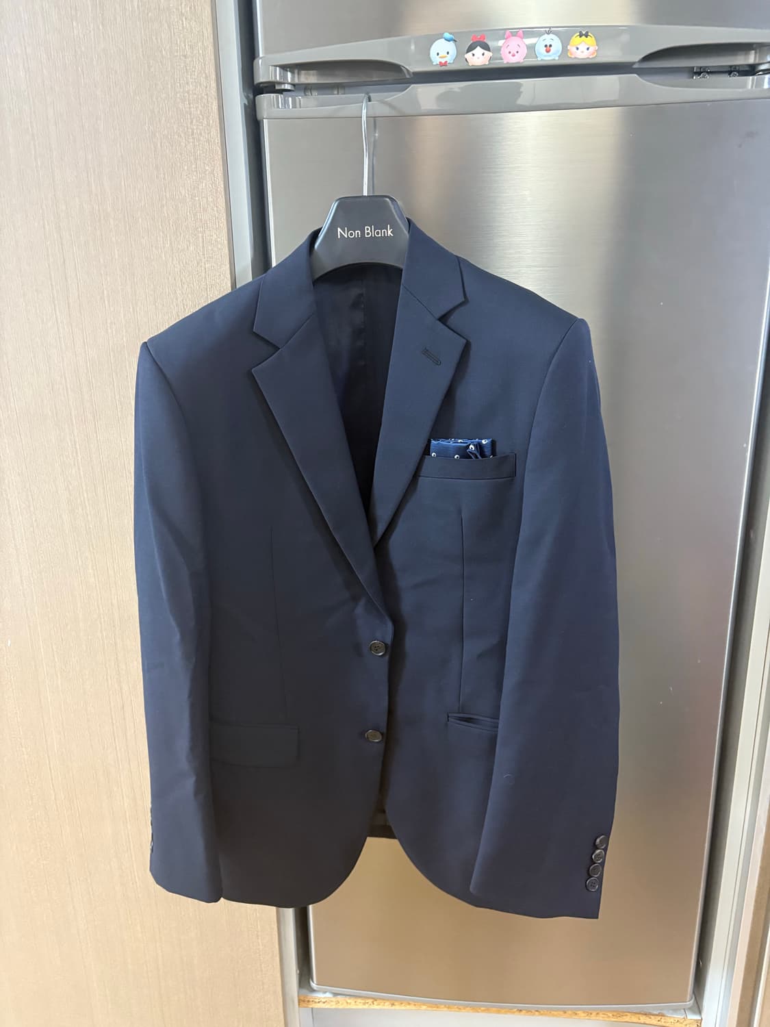 살로토 남자 맞춤정장 네이비 L사이즈  상품이미지1