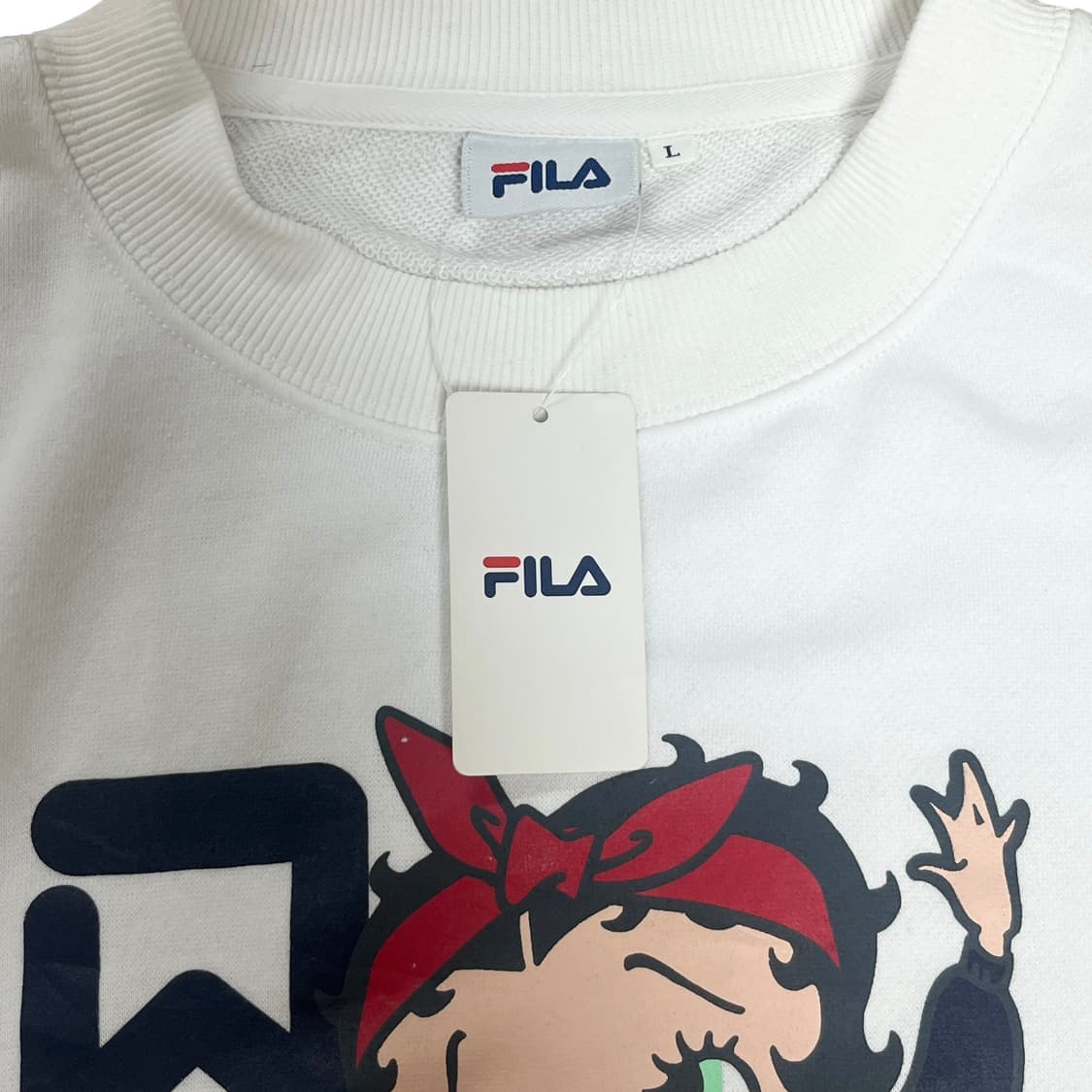 베티붑X필라 스웻셔츠 해 상품이미지4