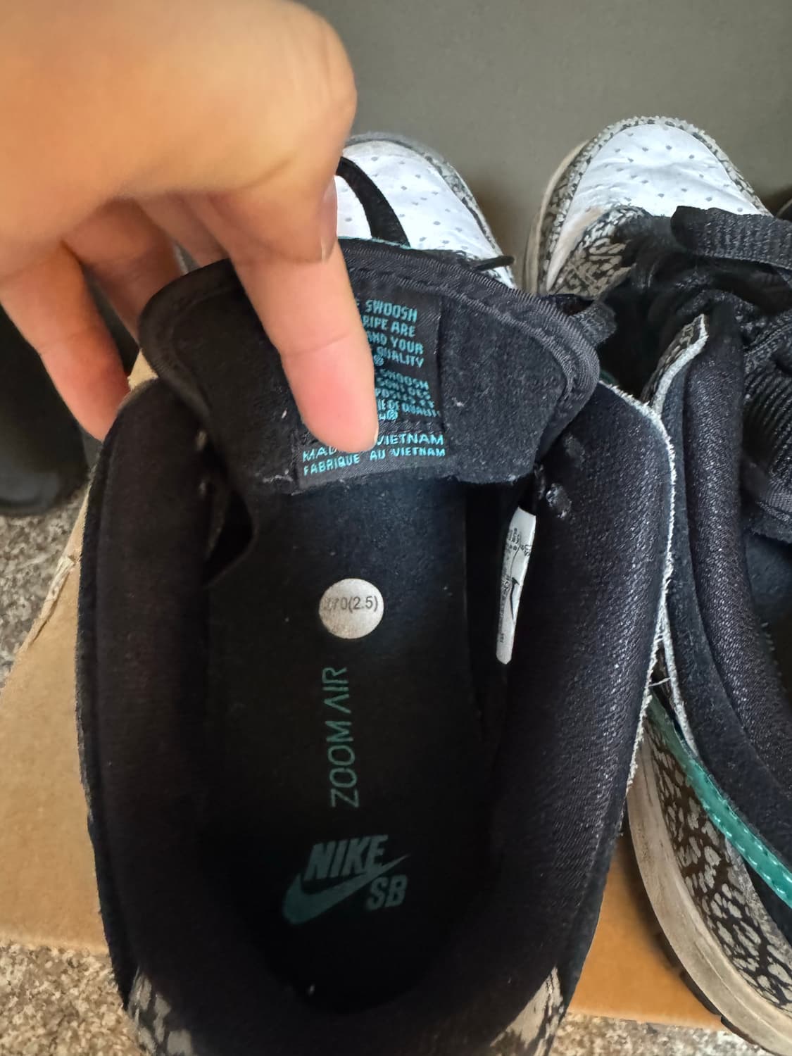 [270]나이키 SB 덩크 로우 프로 클리어 제이드 상품이미지5