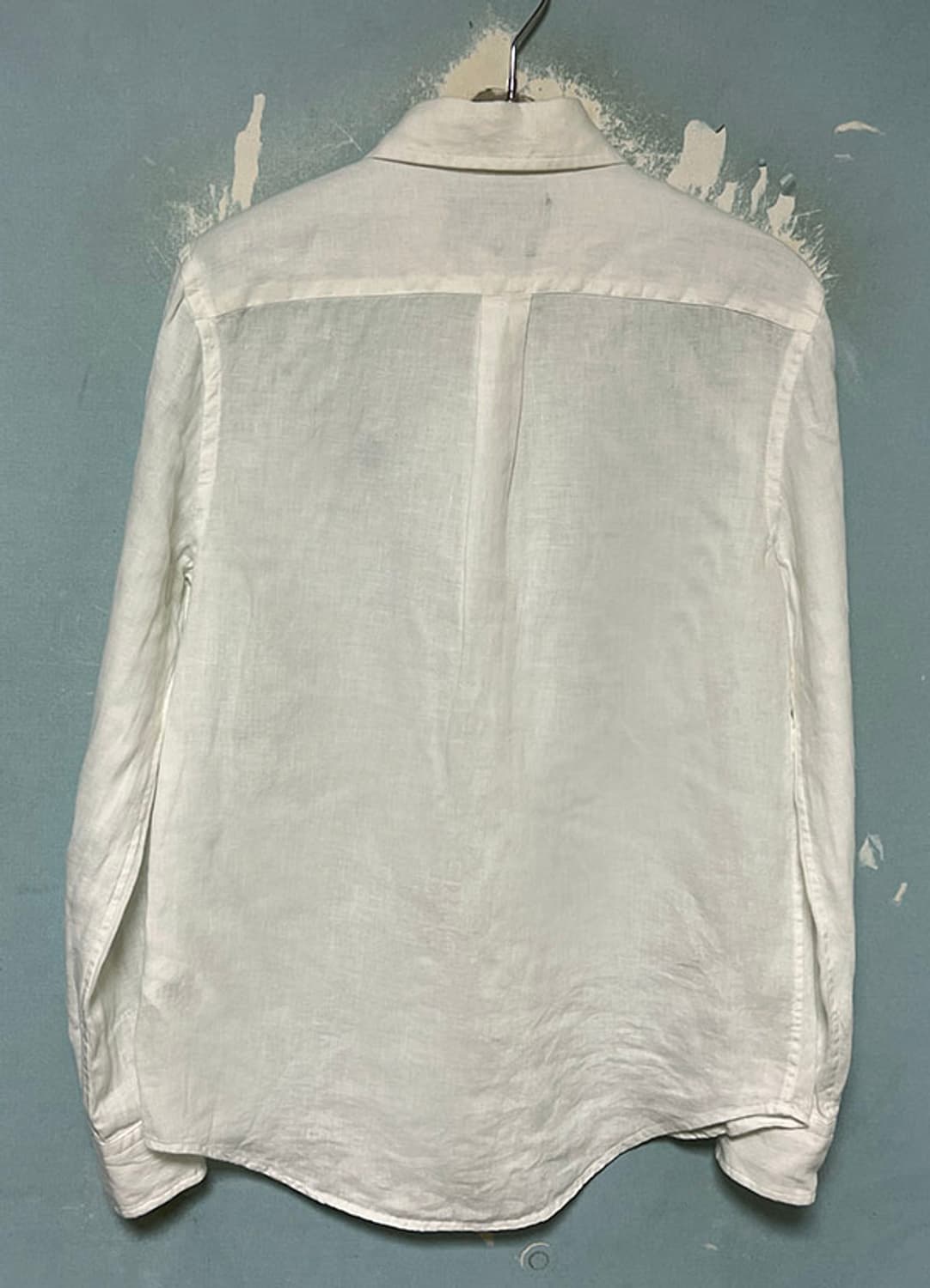 POLO 폴로 릴렉스핏 여자 린넨셔츠 화이트 릴렉스핏 XS 85 44 상품이미지2
