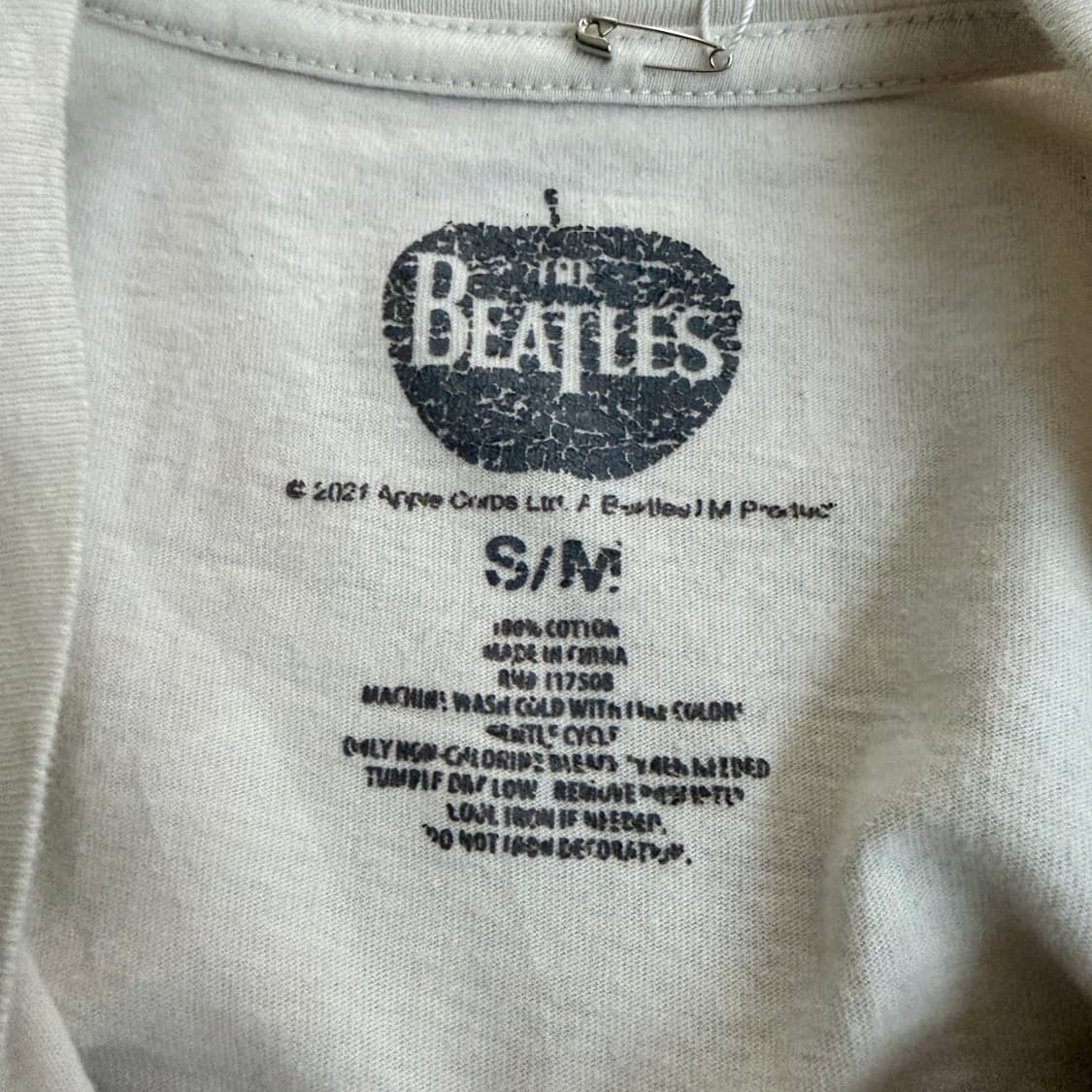 The Beatles 비틀즈 오피셜 빈티지 반팔티 S/M 상품이미지7