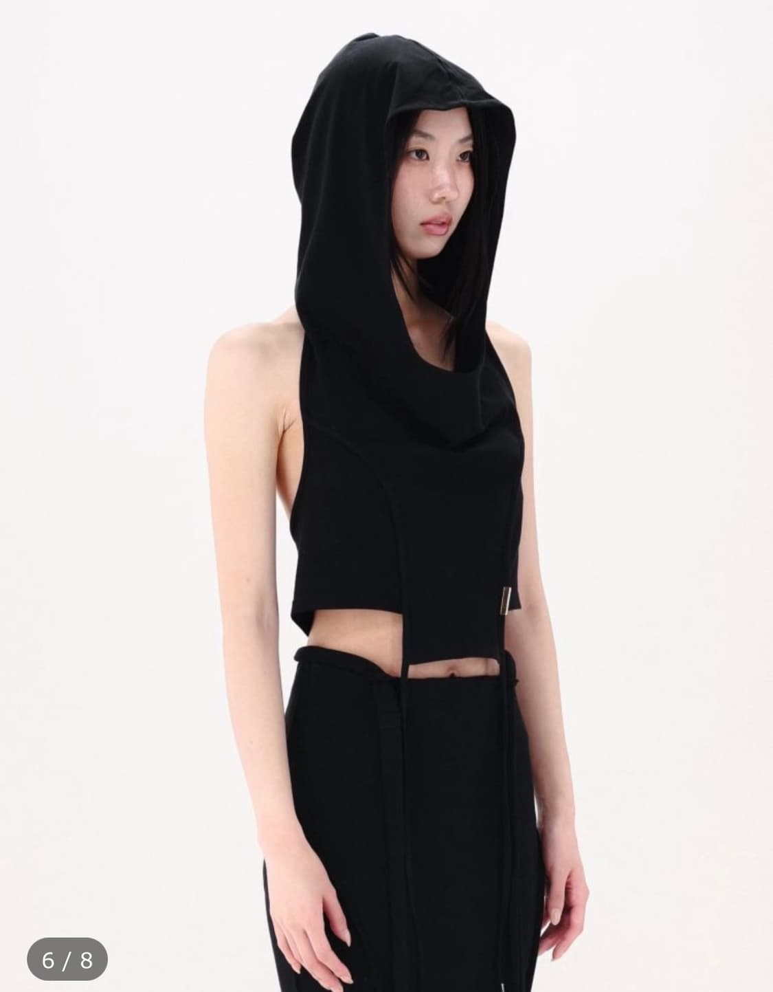 noctave backless hood top 상품이미지1