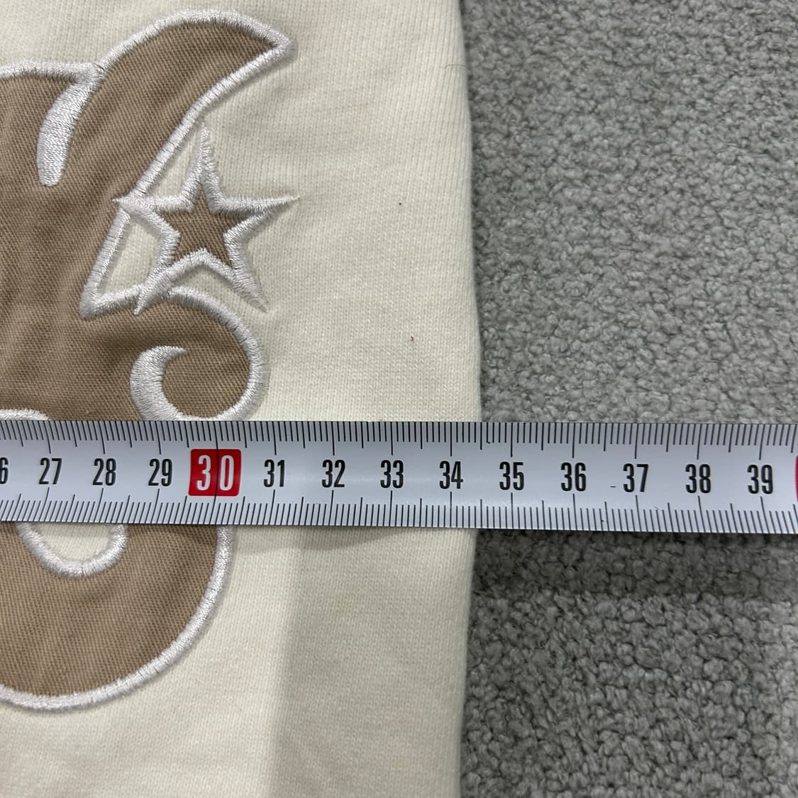 위캔더스 아이보리 로고 트레이닝 바지 m 상품이미지7