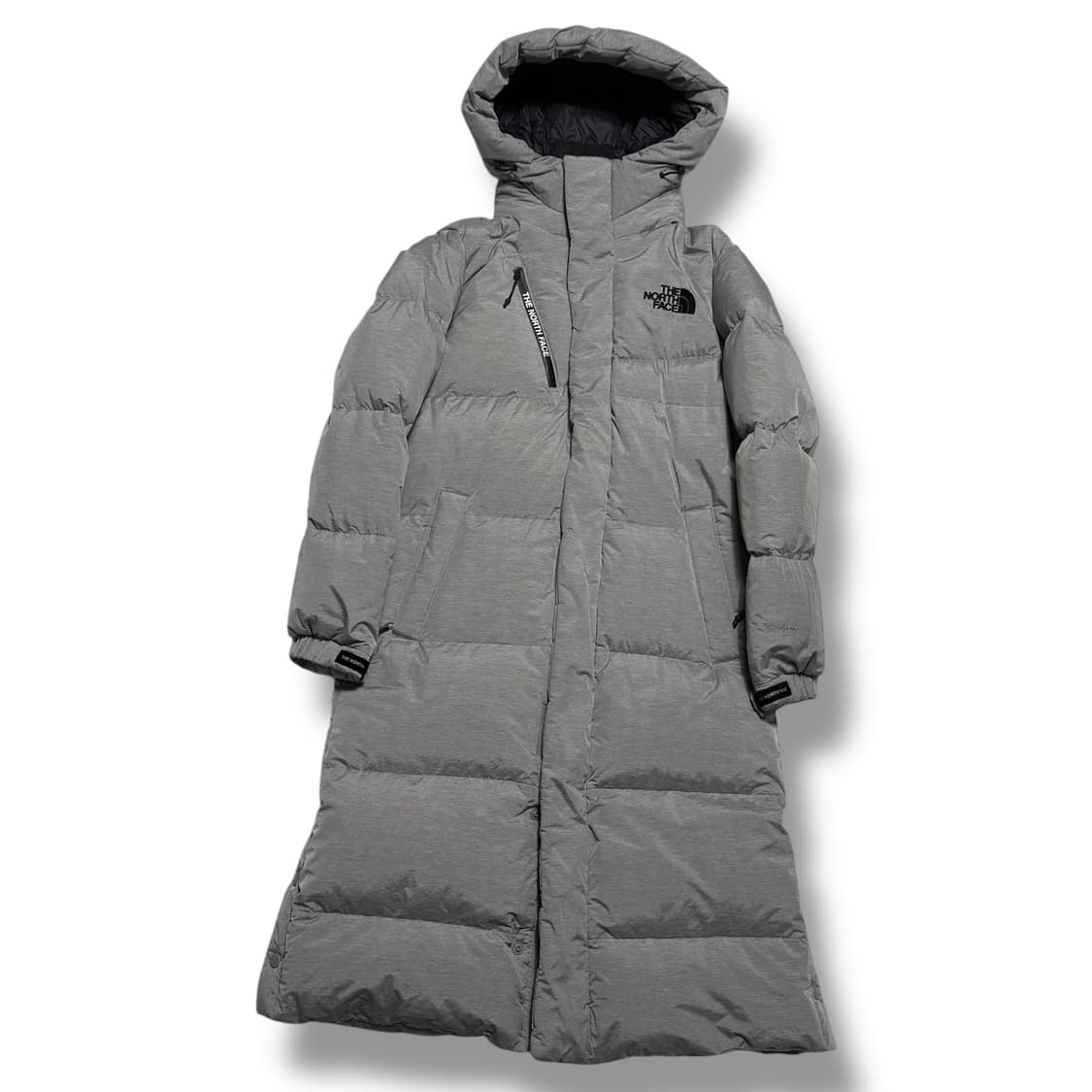 The North Face 그레이 슈퍼 에어 다운 롱패딩 상품이미지1