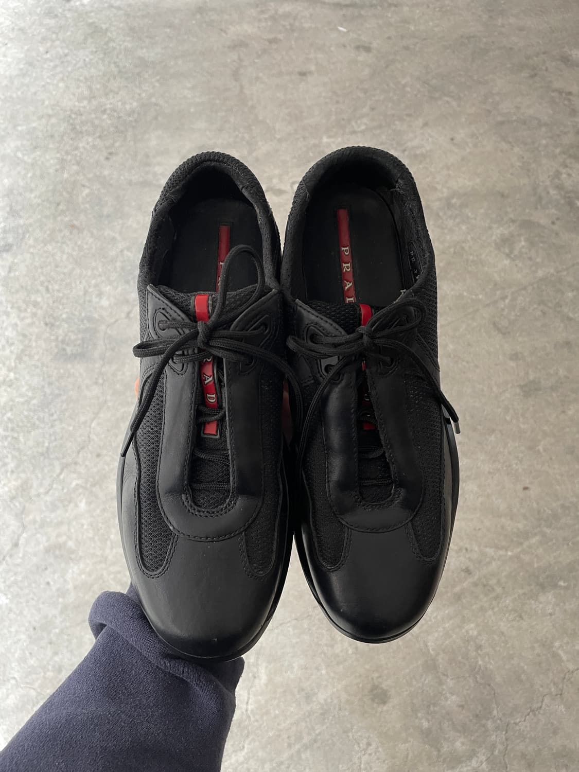 00s Prada Sports America’s Cup Black  상품이미지5