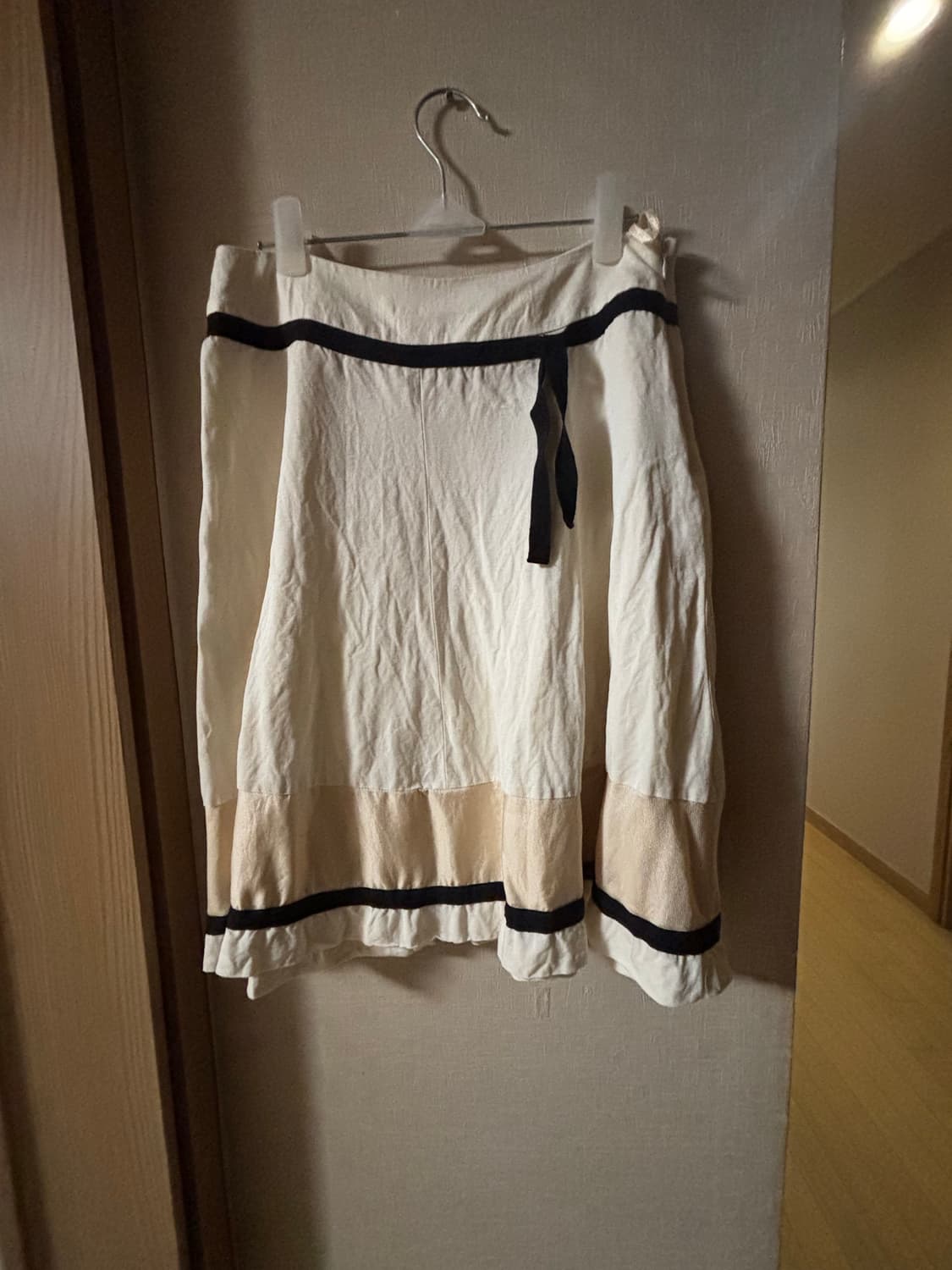 빈티지 화이트 스커트 상품이미지1