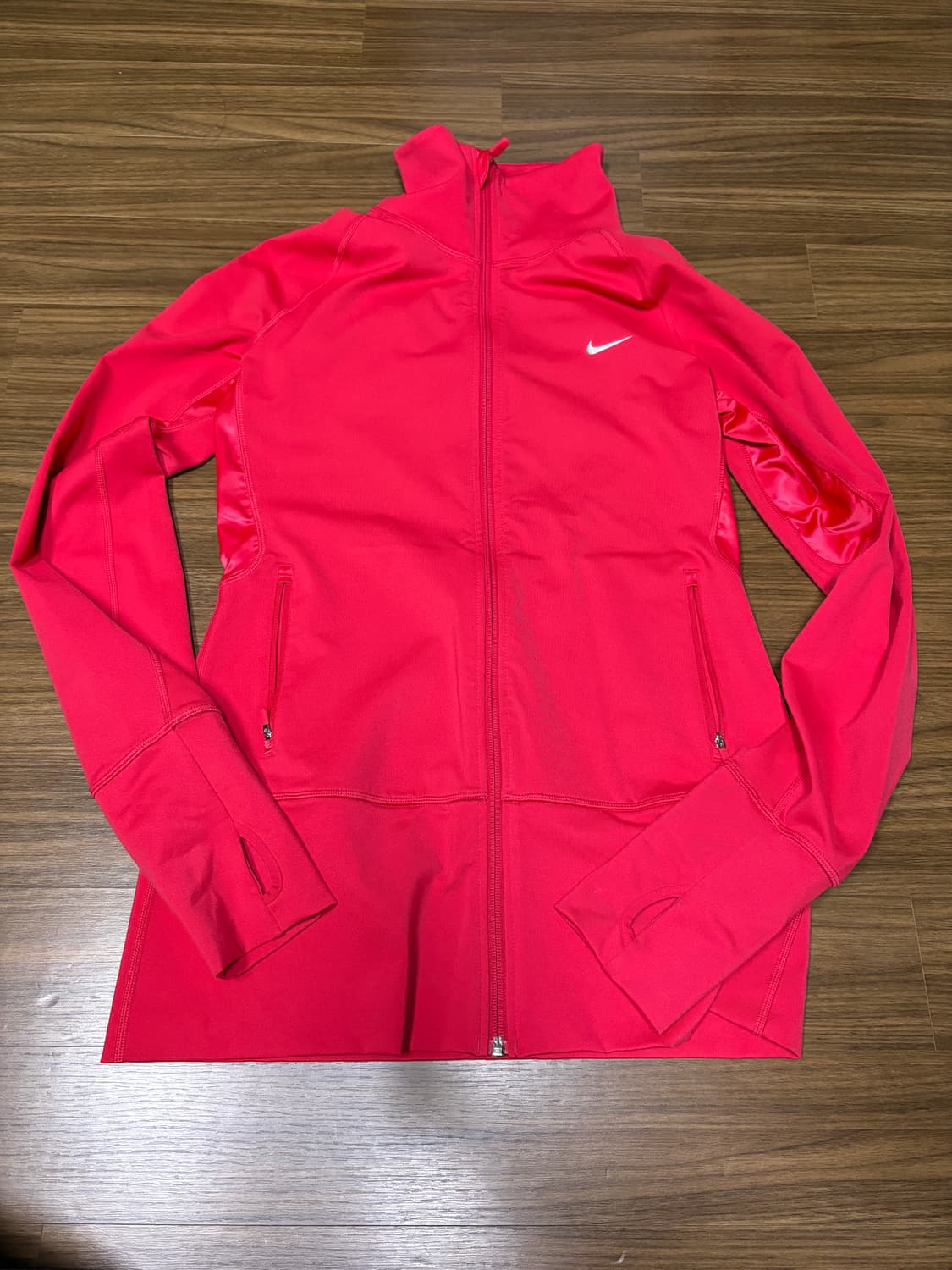 나이키 여성 드라이핏 집업 져지 L 상품이미지2