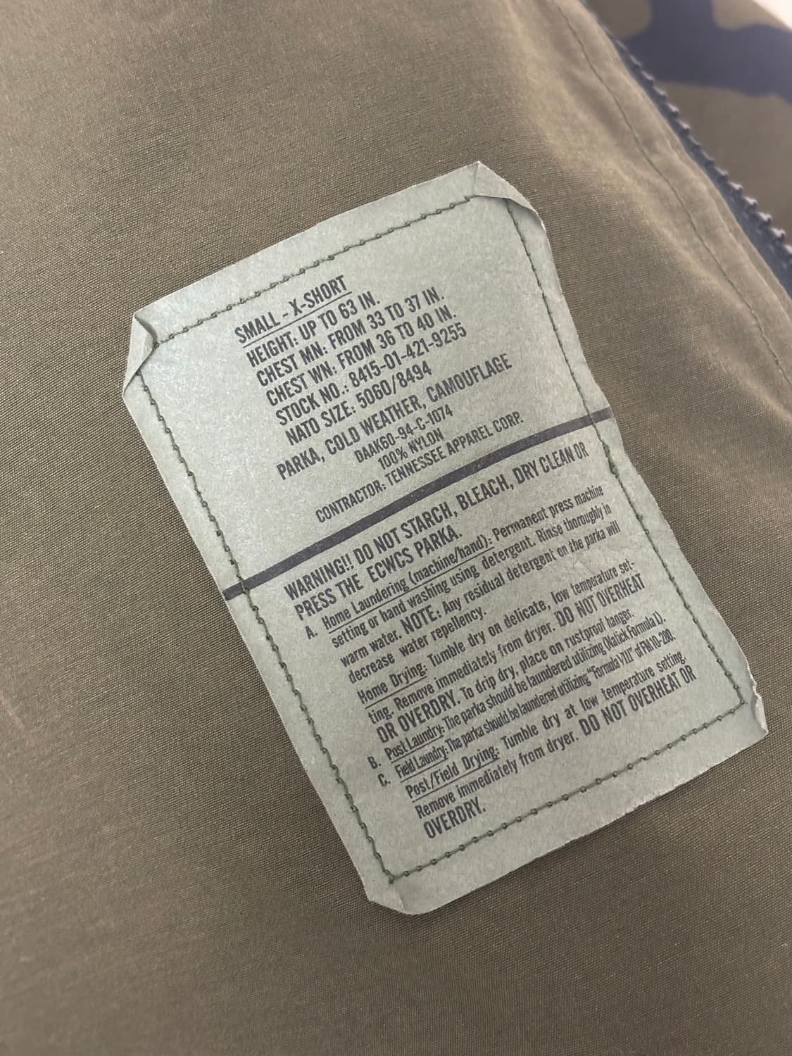 USA military 바람막이 상품이미지4