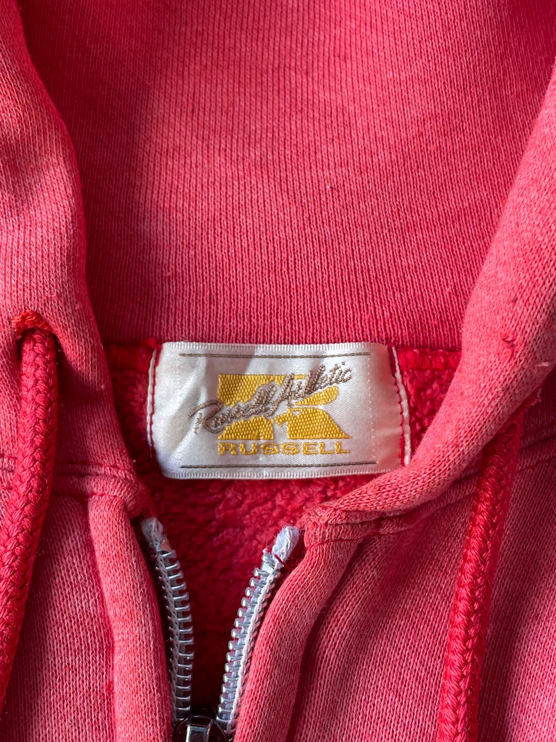 70-80s Russell Faded Red 50/50 Hood zip 상품이미지6