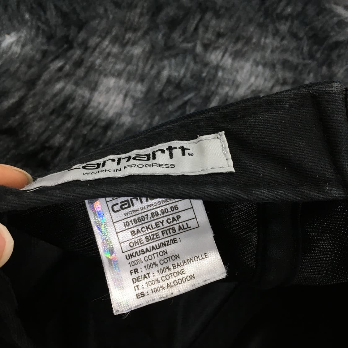 투티/0187 칼하트 네이비 모자 상품이미지6