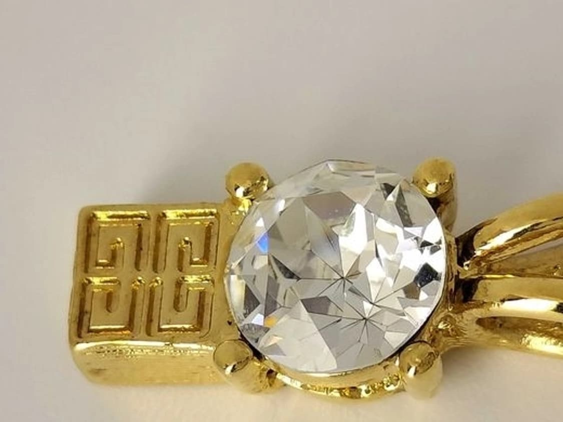 ​[예약] 지방시 정품 왕다이아(fk) 빈티지 로고 목걸이/B급 상품이미지7