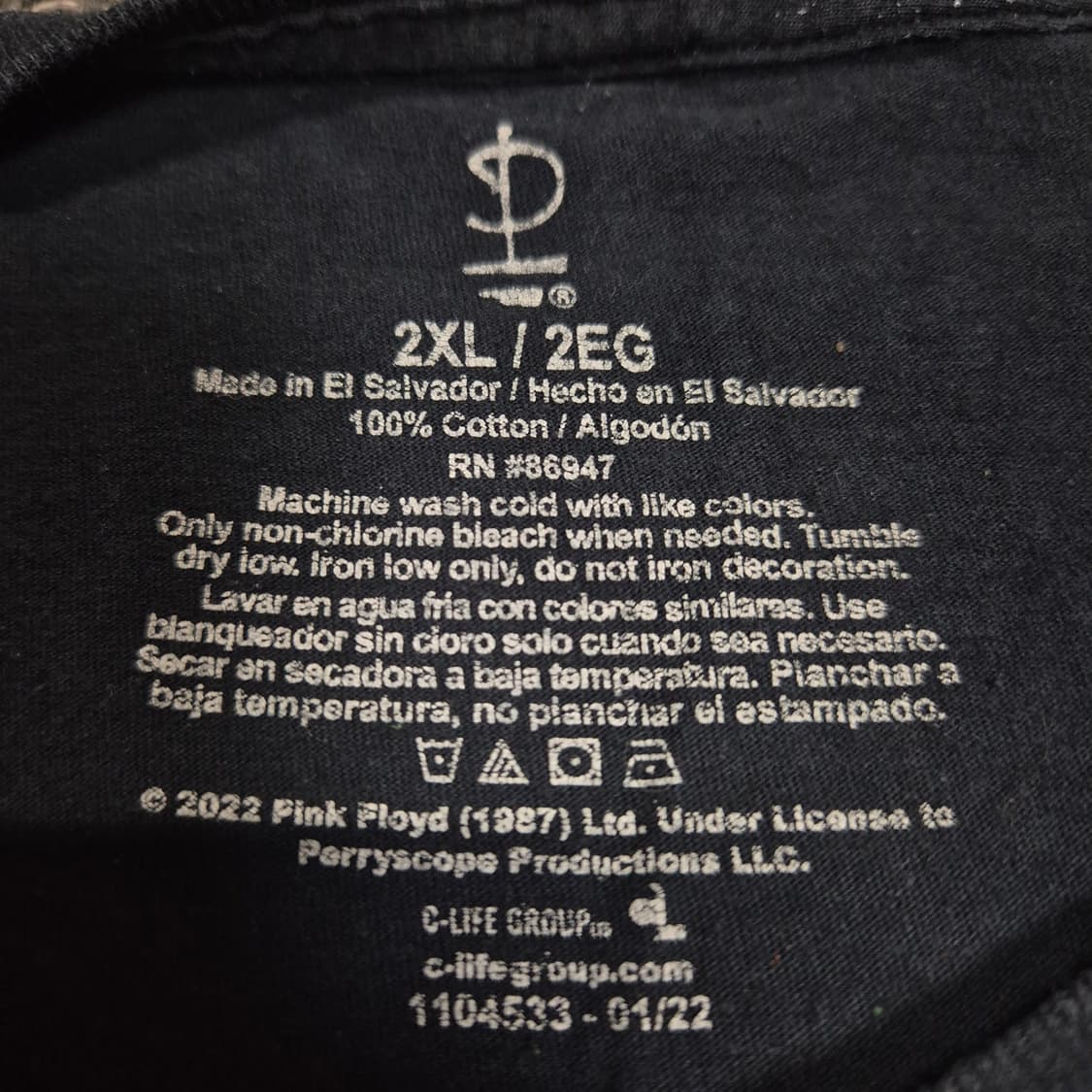 [2XL]핑크플로이드 오피셜 머천다이즈-A384 상품이미지4