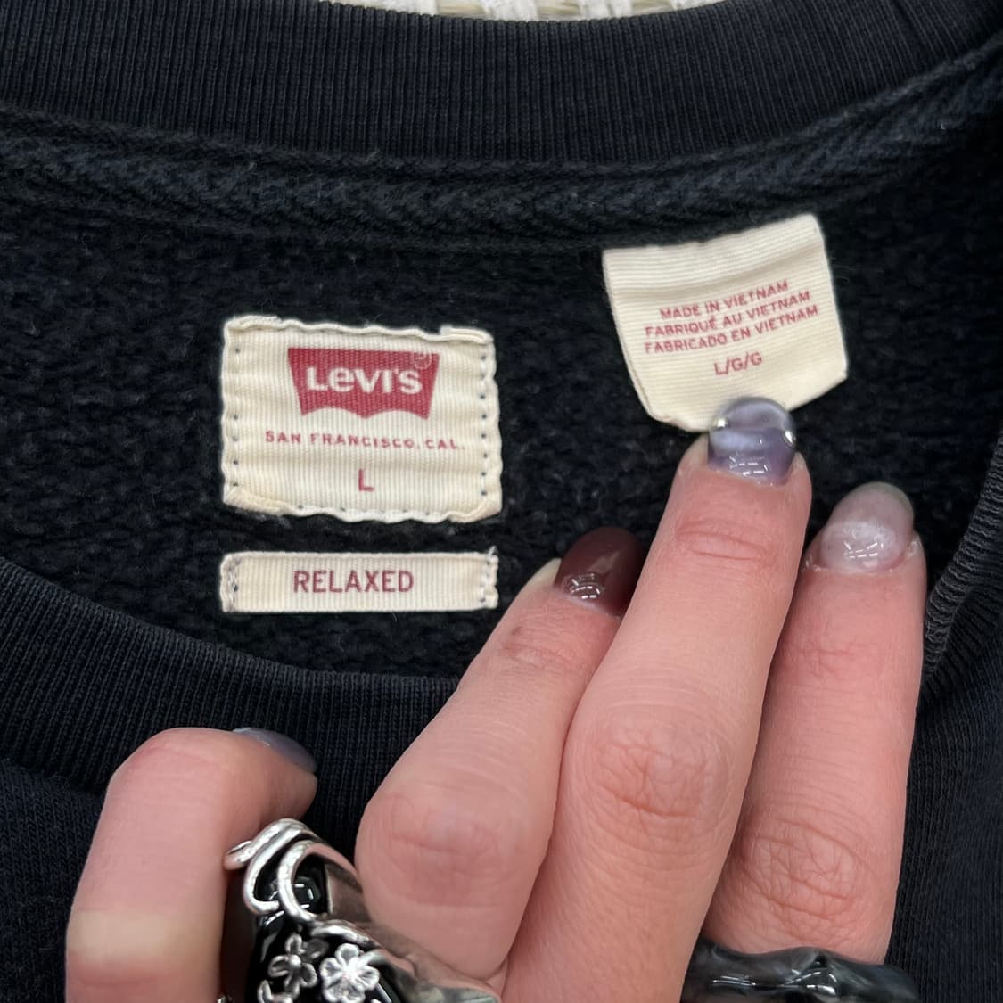 리바이스 캘리포니아 프린팅 롱슬리브 r2865 상품이미지6