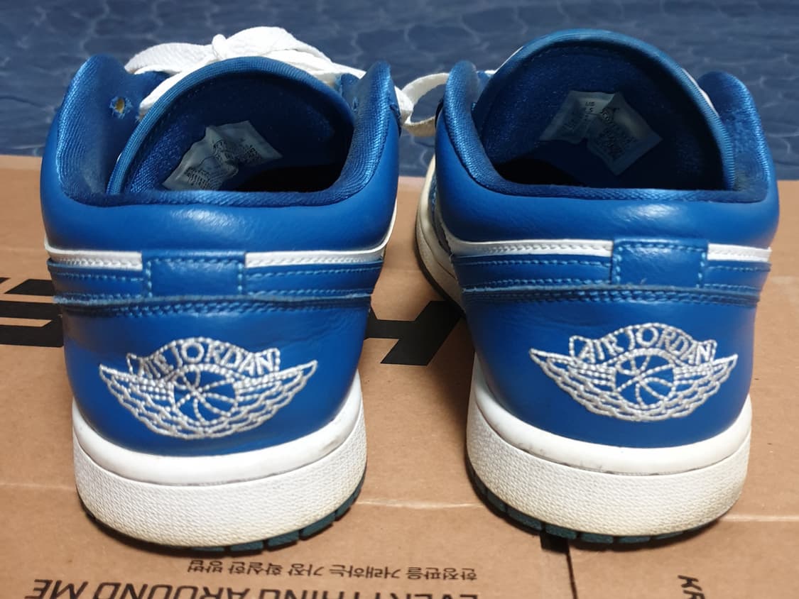 나이키 조던1 로우 다크 마리나 블루 (255) 상품이미지4