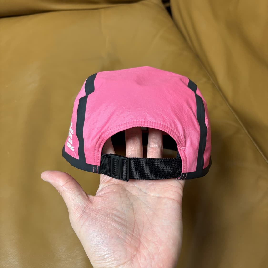 슈프림 노스페이스 캠프캡 모자 서밋 핑크 상품이미지7