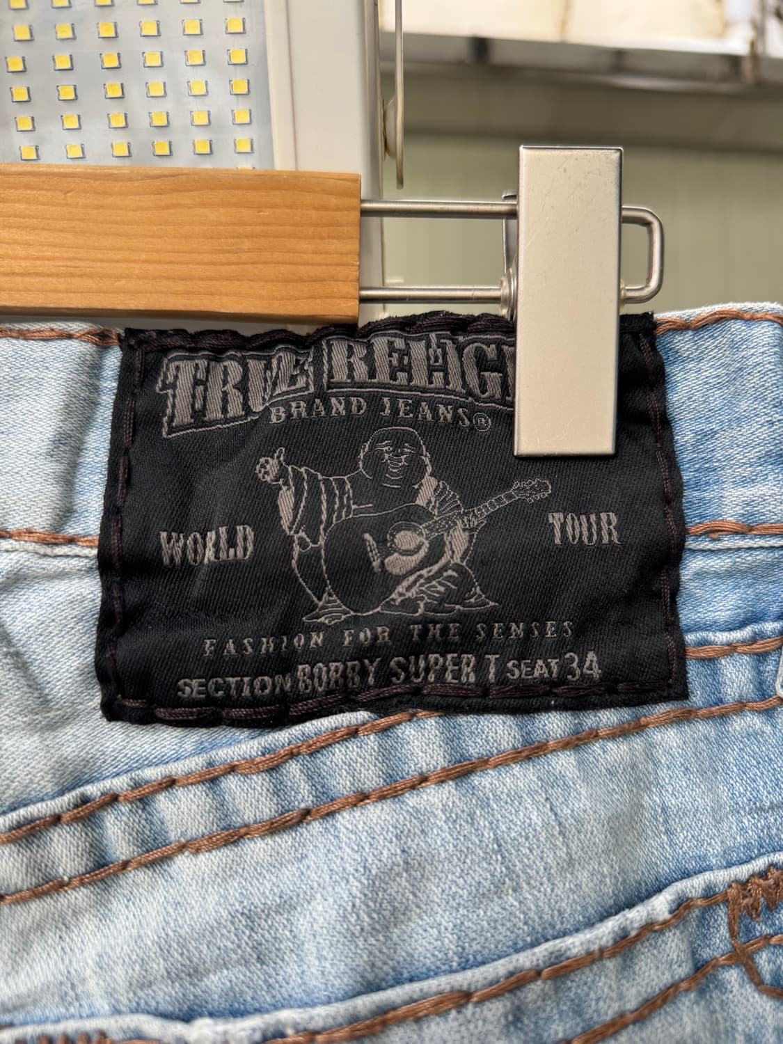 트루릴리전 바비 슈퍼티 데님 팬츠 트루릴리젼  상품이미지7