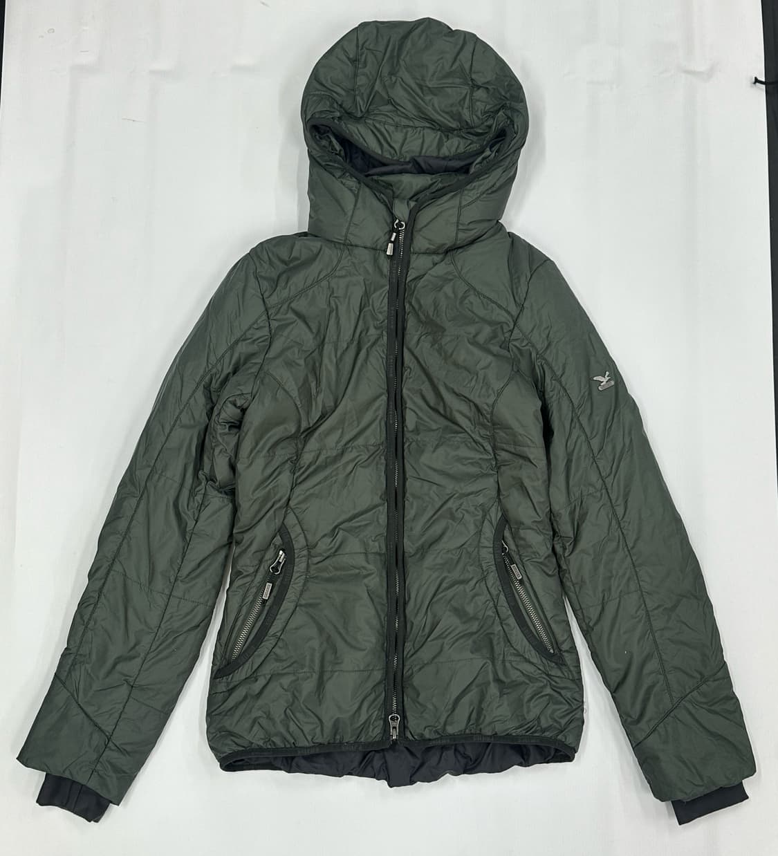 살레와 1935 카키 그린 패딩 그런지 히피 에스닉 아우터 빈티지 상품이미지3