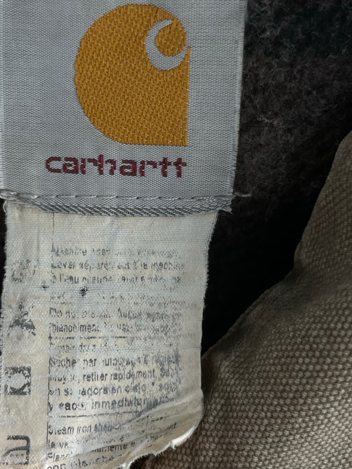 칼하트 디트로이트 자켓 브라운(XL) 상품이미지5