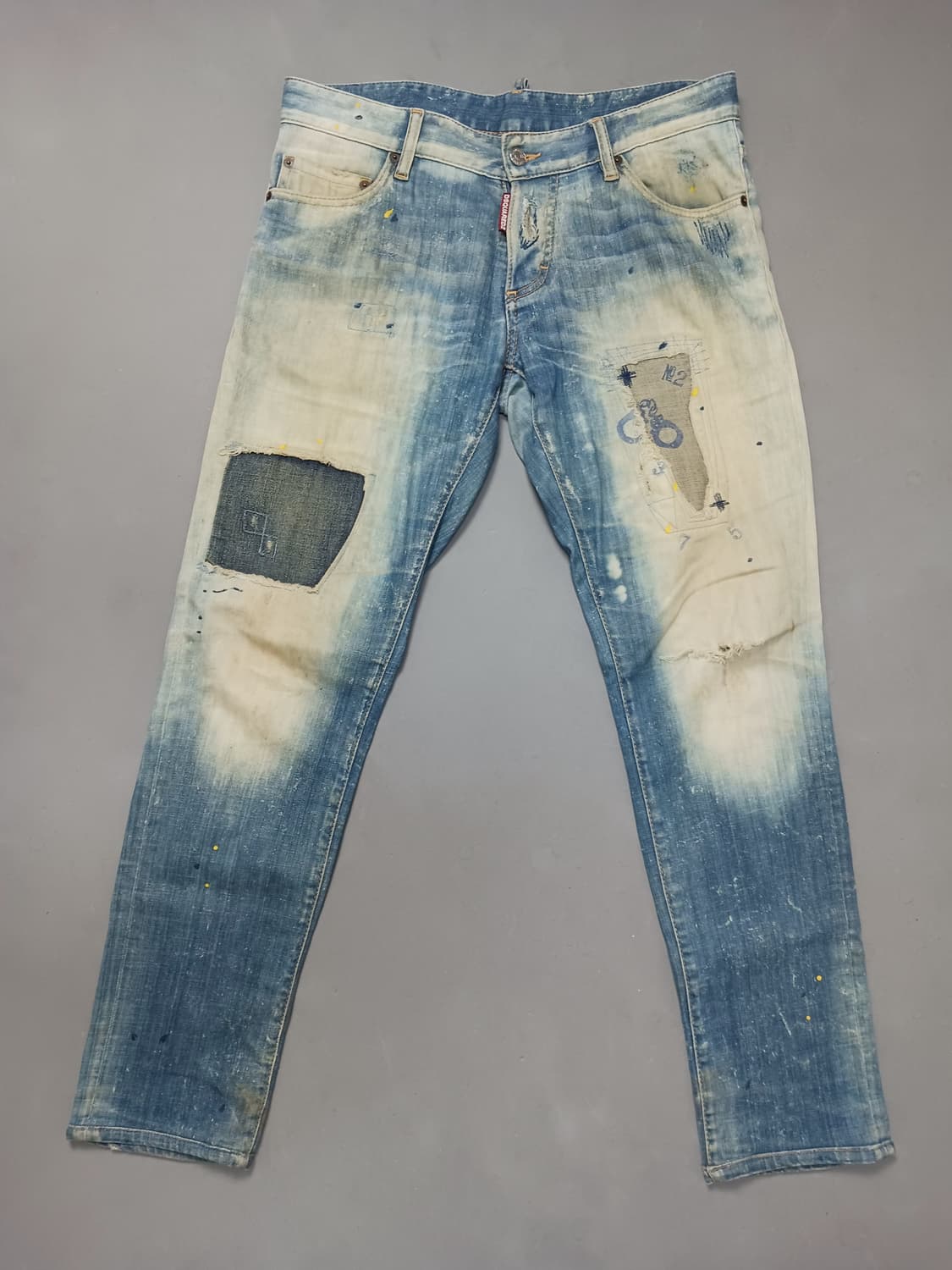 [32] 정품 디스퀘어드2 수갑진 슬림진 청바지 상품이미지1