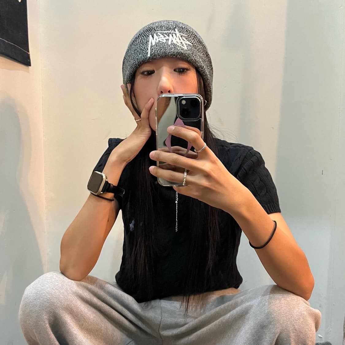 Stussy Marled Stock Cuff 비니 상품이미지8
