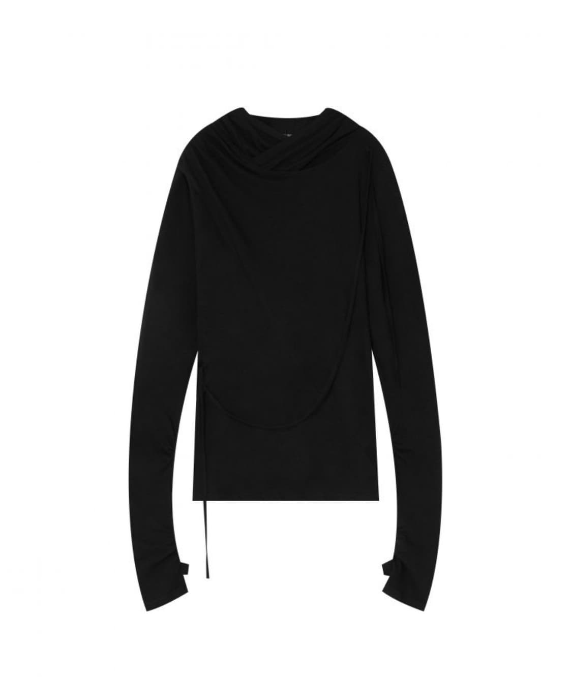 하르테올뎀 2b Hooded Fract Sleeve 1사이즈 블랙 상품이미지1