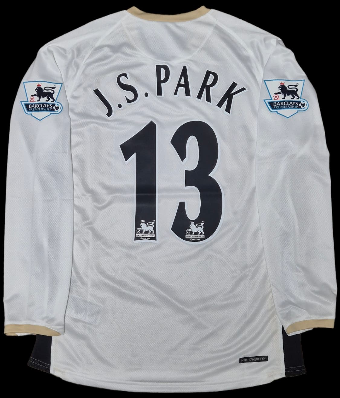 레트로)06-07 맨유 어웨이킷 박지성 긴팔유니폼 L 레플리카 상품이미지1