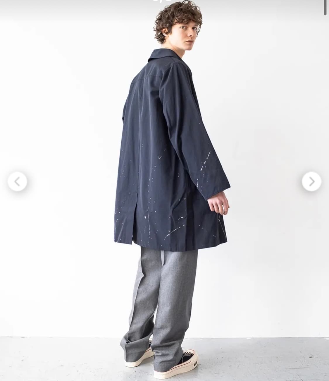 비즈빔 20AW 그리즈 몽키코트 (3) navy 상품이미지7