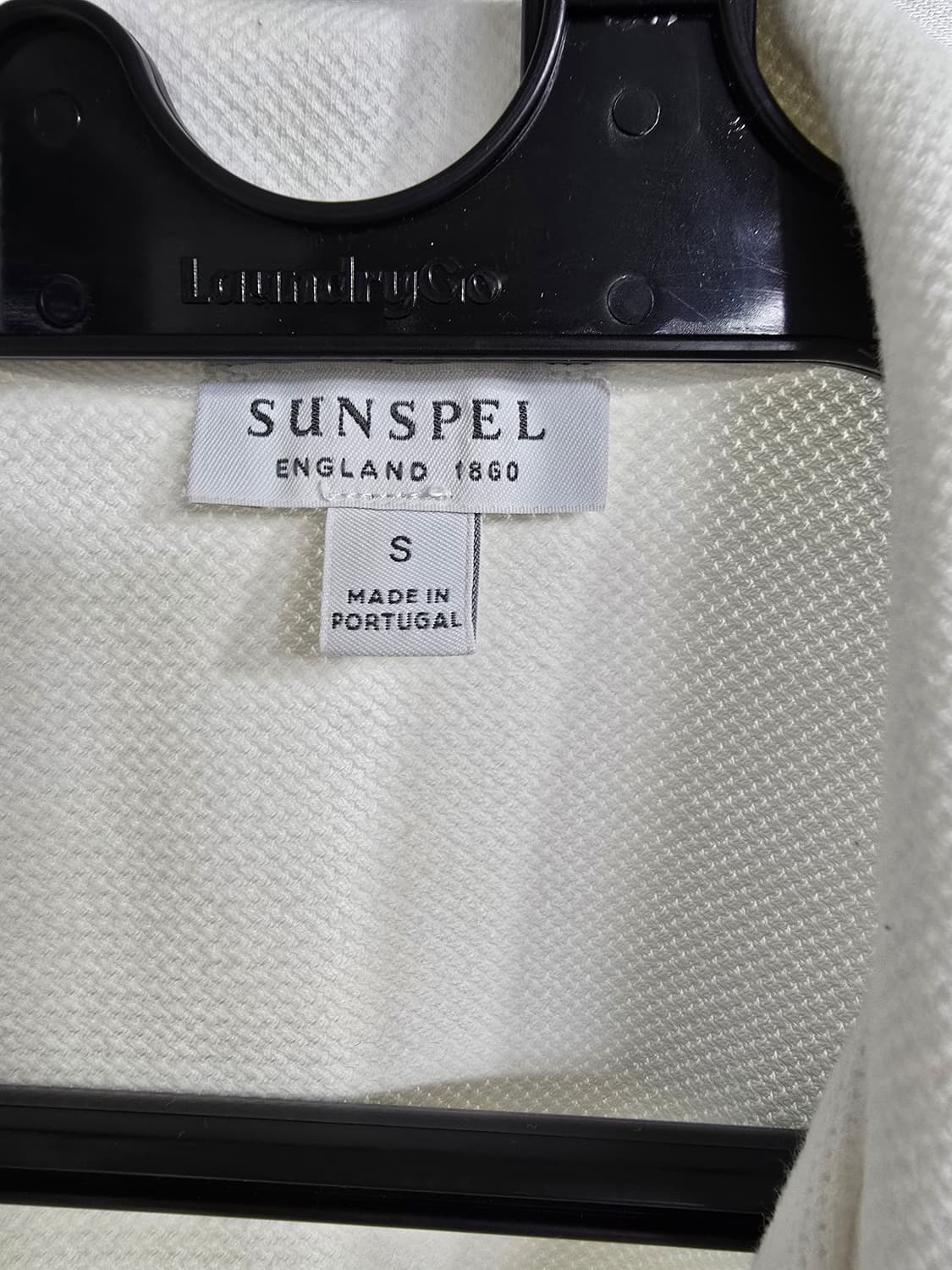 선스펠 화이트 오픈 카라 반팔 셔츠 (1687) 상품이미지3