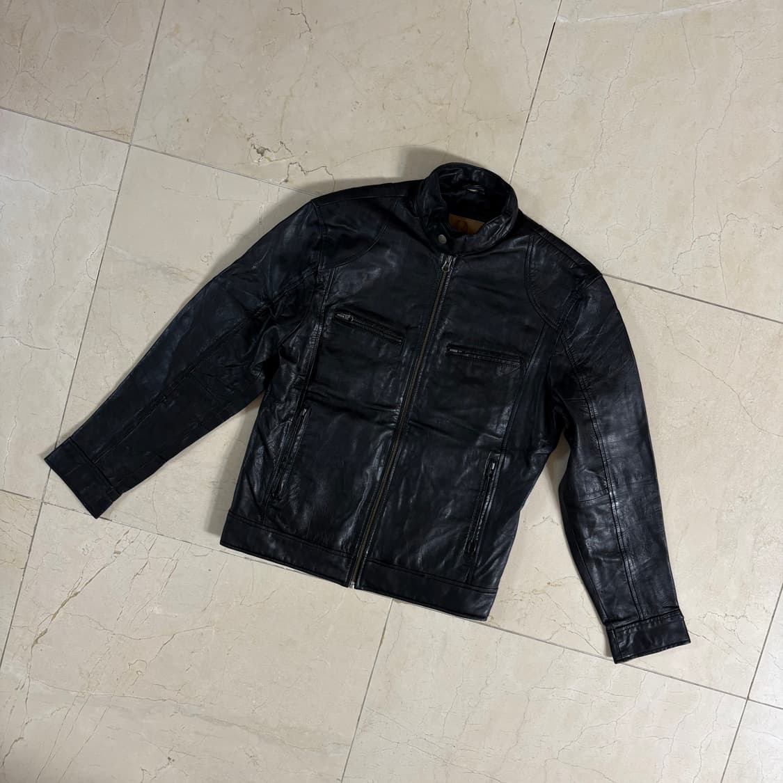 London vintage leather jacket 상품이미지2