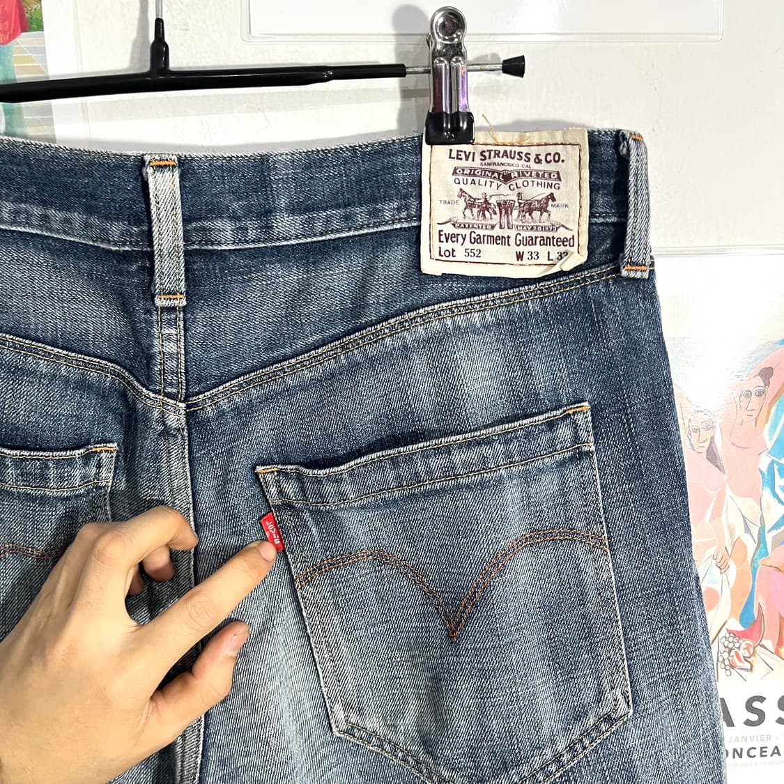 리바이스 552 데님팬츠 상품이미지4