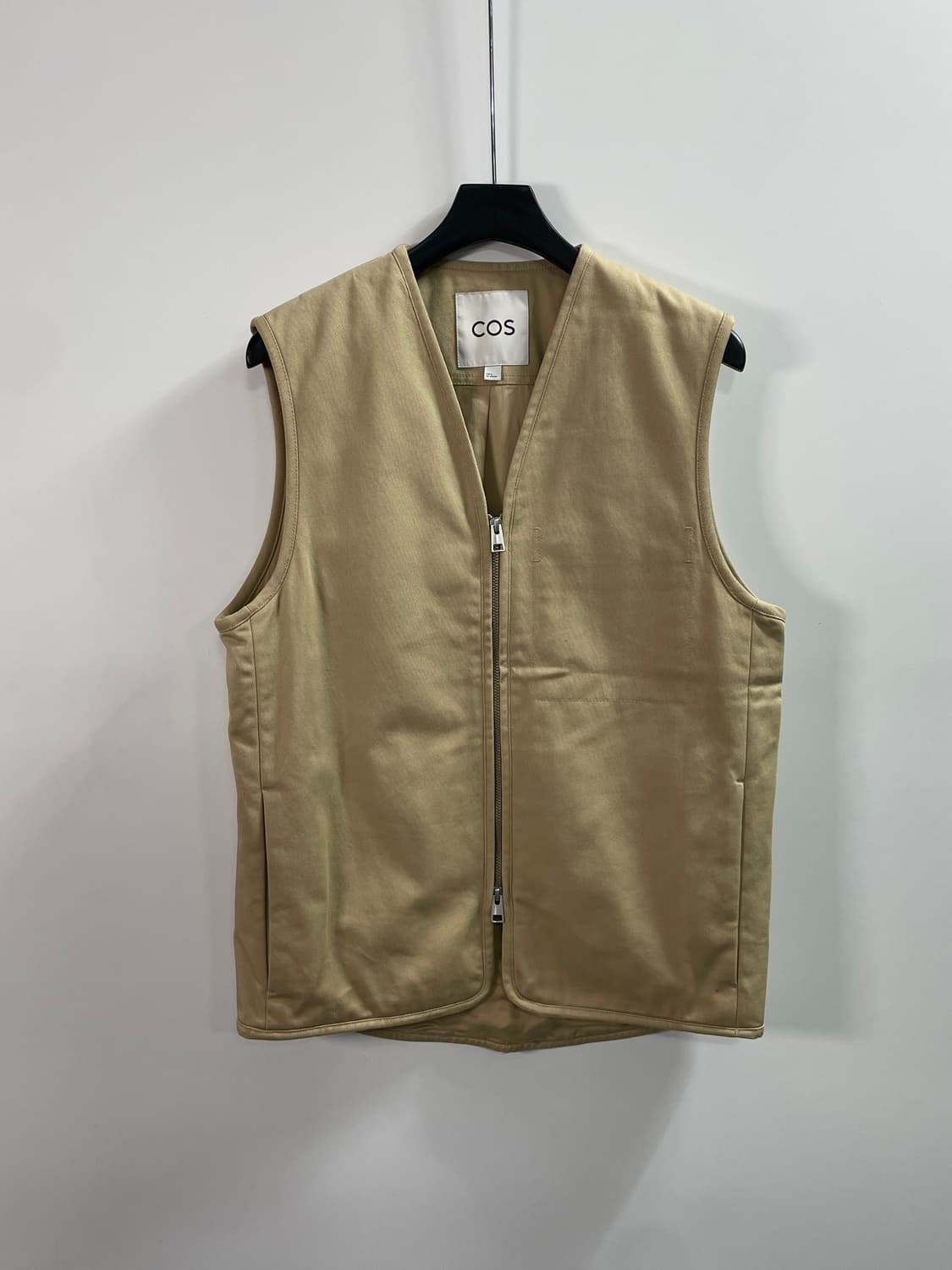 COS 코스 베이지 베스트 집업 자켓 (on.463) 상품이미지1