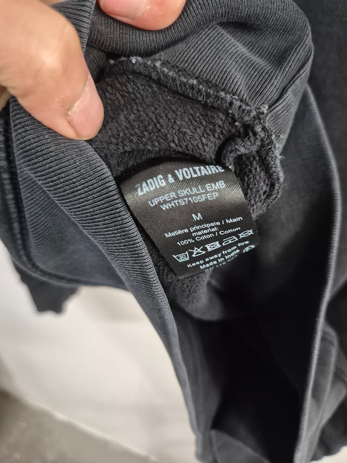 Zadig&Voltaire 블랙해골맨투만n 상품이미지6