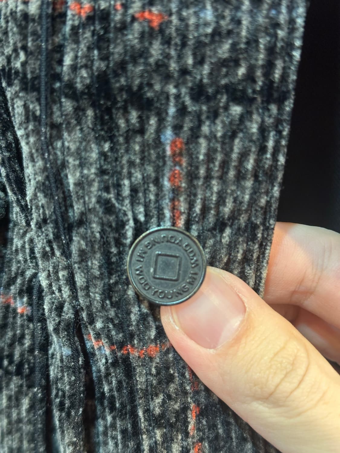 우영미 믹스 코튼 백슬릿 자켓 상품이미지4