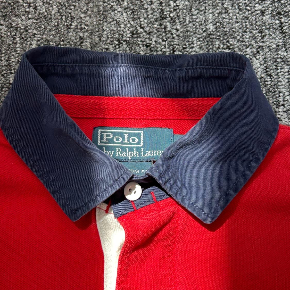 폴로 랄프로렌 빅포니 레드 반팔 PK 상품이미지4